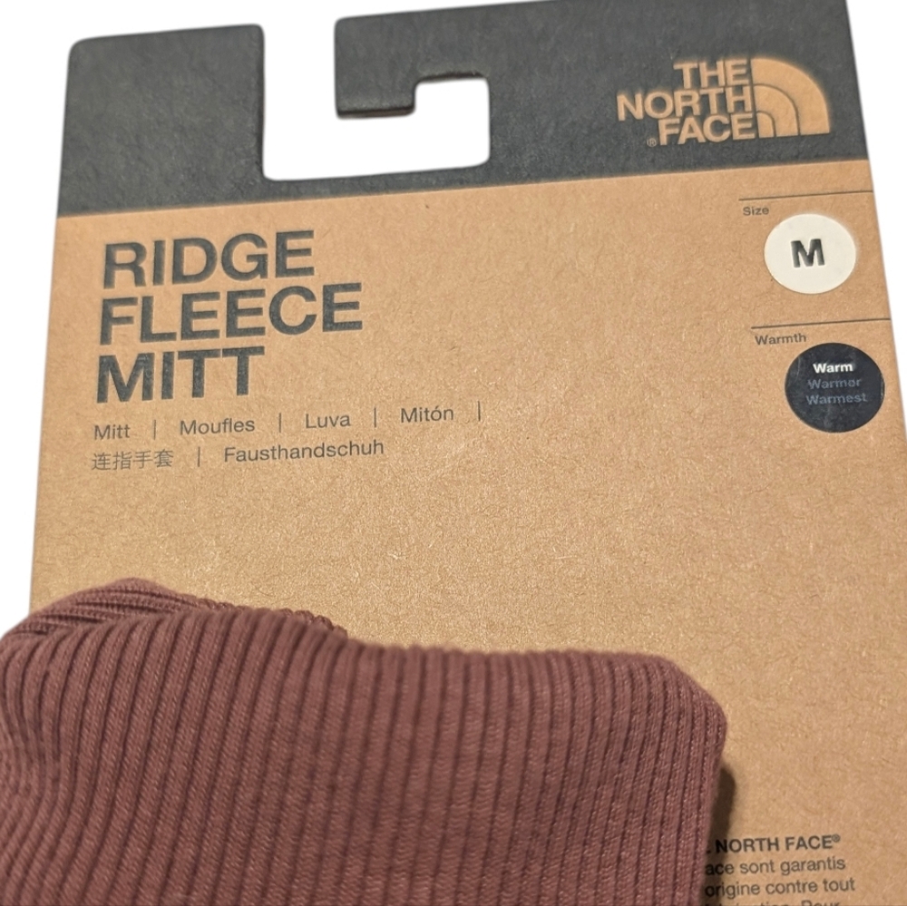 The North Face Ridge Fleece Mitts Size Medium - Picture 4 of 7